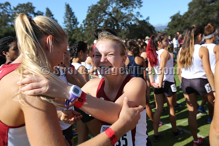 2014StanfordCollWomen-480.JPG - College race at the 2014 Stanford Cross Country Invitational, September 27, Stanford Golf Course, Stanford, California.